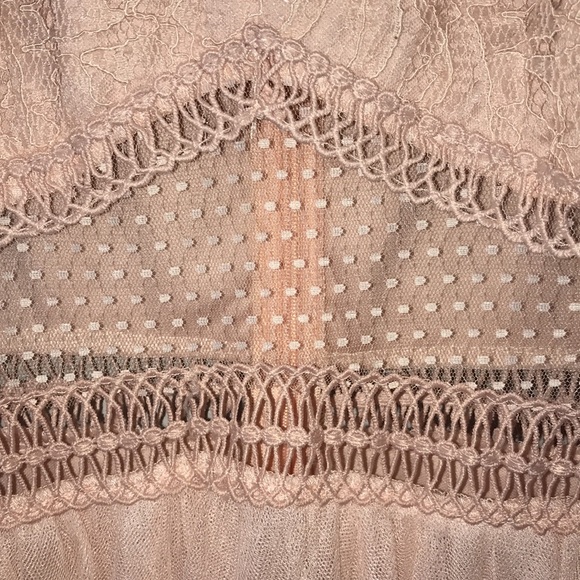 💗Blush Tulle & Lace Dress💗 - Picture 4 of 8
